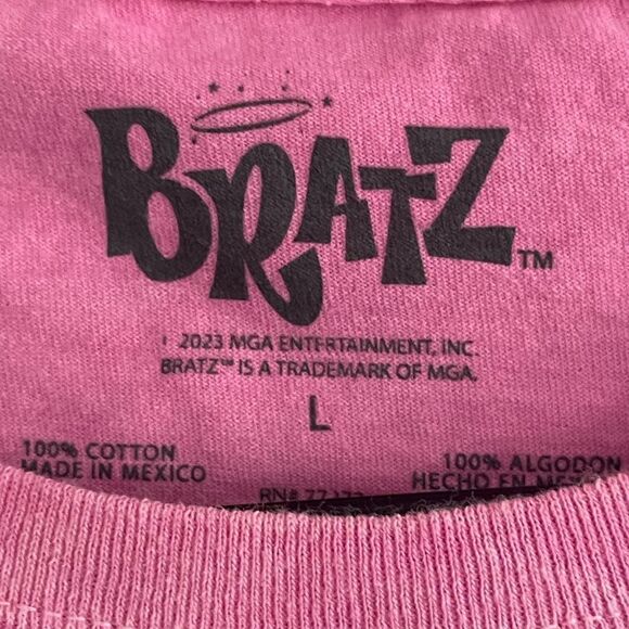 BRATZ PINK CROP TOP - Picture 2 of 3